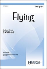 Flying Two-Part choral sheet music cover